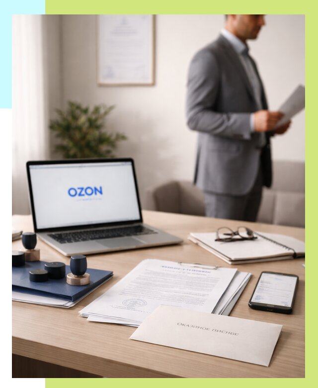 Отказное письмо для Ozon в Кандалакше от 3536 р. | Сертэкс